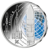 ** 015 OCTUBRE Envío ** ALEMANIA 5 EUROS 2026 Letra -D- COHETE ARIANE 6 MONEDA DE NICKEL Serie EXPLORACIÓN ESPACIAL