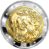 * 019 OCTUBRE Envío * SAN MARINO 2 EUROS 2026 SAN FRANCISCO DE ASIS y LOBO 2ª MONEDA CONMEMORATIVA ESTUCHE BLISTER