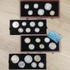 ** 13 ONZAS de PLATA PURA ** HISTORIA DE LA MONEDA ESPAÑOLA 1474 a 1868 FNMT 17 MEDALLAS BAÑO DE ORO 412 gramos