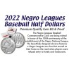 . 1 moneda x ESTADOS UNIDOS 1/2 DOLAR 2022 S BEISBOL y AUTOBUS NEGRO LEAGUES BASEBALL NICKEL PROOF ESTUCHE Us Mint