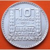 FRANCIA 10 FRANCOS 1930 BUSTO DE DAMA Ceca TURIN KM.878 MONEDA DE PLATA EBC France Silver 10 Francs R/2