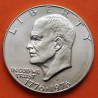 @MUESCA@ ESTADOS UNIDOS 1 DOLAR 1976 S EISENHOWER BICENTENNIAL 1776 KM.206A MONEDA DE PLATA SC USA 1 Dollar