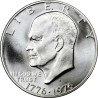 @MUESCA@ ESTADOS UNIDOS 1 DOLAR 1976 S EISENHOWER BICENTENNIAL 1776 KM.206A MONEDA DE PLATA SC USA 1 Dollar