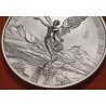 1ª AÑO DE EMISIÓN @RARA@ MEXICO 2 ONZAS 1996 ANGEL LIBERTAD MONEDA DE PLATA PURA 999 SC silver coin OZ OUNCE