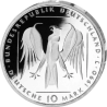 @PROOF + CÁPSULA@ ALEMANIA 10 MARCOS 1990 J ORDEN TEUTONICA 800 ANIVERSARIO KM.176 MONEDA DE PLATA German silver