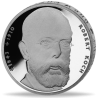@PROOF + CÁPSULA@ ALEMANIA 10 MARCOS 1993 J BUSTO DE ROBERT KOCH KM.181 MONEDA DE PLATA German silver
