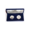 * 2 monedas * SAN MARINO 5 EUROS 2002  + 10 EUROS 2002 BIENVENIDO AL EURO PLATA PROOF ESTUCHE