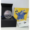 * 2 monedas * FRANCIA 10 EUROS 2025 TOUR DE FRANCE CICLISMO - LLEGADA y SALIDA PLATA ESTUCHE PROOF