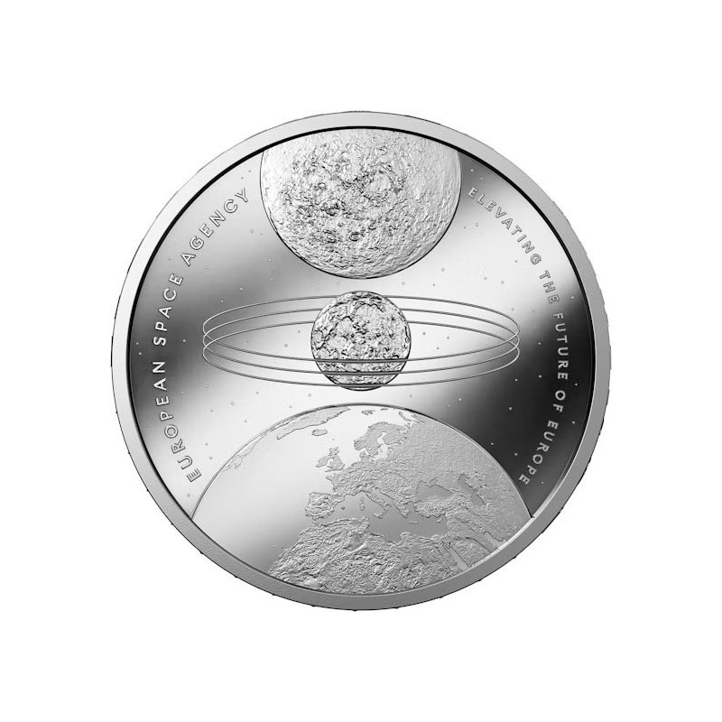 * 1 NOVIEMBRE Envío - BAJO PEDIDO * SUIZA 20 FRANCOS 2026 B COHETE ARIANE-6 MONEDA DE PLATA Switzerland