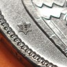 * 6 monedas con ESTRELLA TRUCADA * ESPAÑA 25 PESETAS 1957 * 73 + 50 PESETAS 1957 * 68+72+73+74+75 FRANCO NICKEL