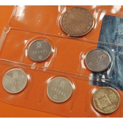 * 8 MONEDAS FNMT España 500 PESETAS 1987 PRUEBAS PLATA ACERO + 1 y 200 PESETAS E87 E-87 + MEDALLA BICENTENARIO DE CARLOS III 198