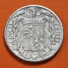 ESPAÑA 5 CENTIMOS 1945 JINETE IBERICO Época de FRANCO MONEDA DE ALUMINIO MBC- ESTADO ESPAÑOL R/2