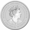 . 1 aacoin @11/ENERO Envío@  AUSTRALIA 1/2 DOLAR 2024 AÑO DEL DRAGON Serie Lunar MONEDA DE PLATA ONZA Year of the