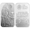 **AGOTADO** INGLATERRA DARK SIDE Lingote DARTH VADER STAR WARS JEDI 1 ONZA 2025 PLATA 999.9 ROYAL MINT