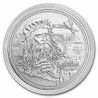 ** RARA ** NIUE 5 DOLARES 2021 LEONARDO DA VINCI Serie ICONS OF INSPIRATION 2ª MONEDA DE PLATA OZ ONZA