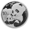 CHINA 10 YUAN 2019 OSO PANDA CON CRIA y PAGODA MONEDA DE PLATA SC 1 ONZA OUNCE SILVER 30 Grs. en cápsula