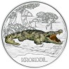 @AGOTADA y RARA@ AUSTRIA 3 EUROS 2017 COCODRILO MONEDA DE NICKEL SC @SE ILUMINA EN LA NOCHE@ Österreich KROKODIL Euro Coin