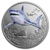 . AUSTRIA 3 EUROS 2018 TIBURON MONEDA DE NICKEL A COLORES SC @SE ILUMINA EN LA NOCHE@ Österreich HAI SHARK 3 Euro
