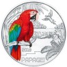 AUSTRIA 3 EUROS 2018 PAPAGAYO @ESCASA@ MONEDA DE NICKEL A COLORES SC @SE ILUMINA EN LA NOCHE@ Österreich PAPAGEI Coin