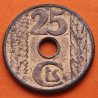 ESPAÑA 25 CENTIMOS 1938 LIBRO y CADENAS REPUBLICA ESPAÑOLA KM.757 MONEDA DE COBRE EBC Spain R/2