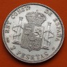 ESPAÑA Rey ALFONSO XIII 2 PESETAS 1905 * 19 05 SMV KM.725 MONEDA DE PLATA MBC @LIMPIADA@ Spain silver coin R/2