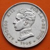 ESPAÑA Rey ALFONSO XIII 2 PESETAS 1905 * 19 05 SMV KM.725 MONEDA DE PLATA MBC @LIMPIADA@ Spain silver coin R/2