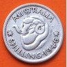 AUSTRALIA 1 SHILLING 1946 Ceca de MELBOURNE CARNERO REY JORGE VI KM.39A MONEDA DE PLATA MBC- silver coin