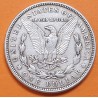 ESTADOS UNIDOS 1 DOLAR 1921 D MORGAN KM.110 MONEDA DE PLATA MBC USA $1 Dollar Coin @ULTIMO AÑO DE FABRICACION@ R/2