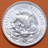 MEXICO 1 PESO 1947 JOSE MORELOS tipo "CACHETÓN" KM.456 MONEDA DE PLATA EBC @ESCASA@ Estados Unidos Mexicanos