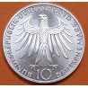 ALEMANIA 10 MARCOS 1972 F ATLETAS - OLIMPIADA DE MUNICH KM.132 MONEDA DE PLATA EBC/SC- GERMANY Marks silver R/3