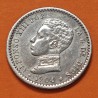 ESPAÑA Rey ALFONSO XIII 50 CENTIMOS 1904 * 0 4 SMV REY y ESCUDO KM.723 MONEDA DE PLATA MBC- Spain silver R/2