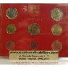 VATICANO CARTERA OFICIAL EUROS 2015 BU SET PAPA FRANCISCO 1+2+5+10+20+50 CENTIMOS 1 EURO + 2 EUROS 2015 SC 8 MONEDAS