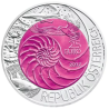 * NO TIENE CERTIFICADO * AUSTRIA 25 EUROS 2012 BIONICA Águila Avión Tiburón MONEDA DE PLATA y NIOBIO Österreich
