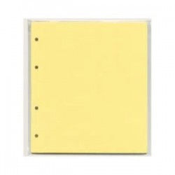 PARDO 25 CARTULINAS SEPARADORAS PARA TODO TIPO DE HOJAS de ALBUM PEQUEÑO Color AMARILLO Modelo 76908