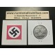 SUECIA 5 ORE 1947 CORONAS KM.812 MONEDA DE HIERRO OCUPACION NAZI III REICH WWII Sweden