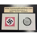 SUECIA 2 ORE 1947 CORONAS KM.811 @RARA@ MONEDA DE HIERRO OCUPACION NAZI III REICH WWII Sweden