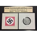 SUECIA 2 ORE 1950 CORONAS KM.811 @RARA@ MONEDA DE HIERRO OCUPACION NAZI III REICH WWII Sweden