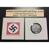 SUECIA 2 ORE 1950 CORONAS KM.811 @RARA@ MONEDA DE HIERRO OCUPACION NAZI III REICH WWII Sweden