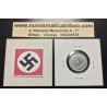 SUIZA 2 RAPPEN 1945 B VALOR KM.4A MONEDA DE ZINC OCUPACION NAZI III REICH WWII Switzerland @RARA@
