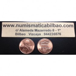 ESTADOS UNIDOS 1 CENTAVO 2014 D LINCOLN SHIELD SC US CENT