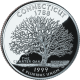 ESTADOS UNIDOS 25 CENTAVOS 1999 D ESTADO DE CONNECTICUT MONEDA DE NICKEL SC USA 1/4 DOLLAR 50 STATE QUARTERS