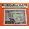 ESPAÑA 1 PESETA 1945 JUNIO REINA ISABEL LA CATOLICA SIN SERIE 4747030 Pick 128 BILLETE SIN CIRCULAR @DEFECTOS@ Spain