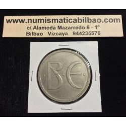 FICHA CASINO 5 PESETAS 1910/ 1920 ESPAÑA CABEZA DE MUJER NICKEL 