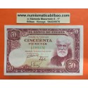 ESPAÑA 50 PESETAS 1951 SANTIAGO RUSIÑOL Serie A 7985172 Pick 141 BILLETE CASI EN EXCELENTE CONSERVACION Spain banknote