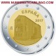 ESPAÑA 2 EUROS 2017 IGLESIA SANTA MARIA DEL NARANCO SC MONEDA CONMEMORATIVA Spain Spanien