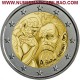 FRANCIA 2 EUROS 2017 AUGUSTE RODIN y ESCULTURA EL PENSADOR SC MONEDA CONMEMORATIVA France Frankreich