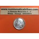 @FALSA DE EPOCA@ ITALIA 10 LIRAS 1927 BIGA REY VITTORIO EMANUELLE III KM.68.2 MONEDA DE PLATA MBC Italy 10 Lire silver