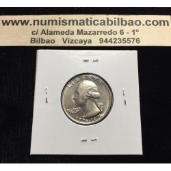 ESTADOS UNIDOS 1/4 DOLAR 1976 D WASHINGTON KM.164 A MONEDA DE NICKEL SC- USA QUARTER 25 CENTAVOS