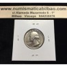ESTADOS UNIDOS 1/4 DOLAR 1976 D WASHINGTON KM.164 A MONEDA DE NICKEL SC- USA QUARTER 25 CENTAVOS