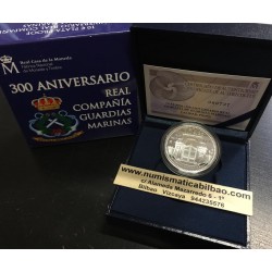 . ESPAÑA 10 EUROS 2015 PLATA 70 AÑOS DE PAZ REY FELIPE VI FNMT